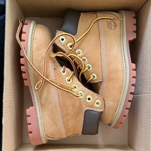 Timberland Kids Light Brown Boots